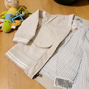 Gap cargo baby bomber jacket